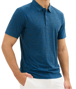 Heren Sport Polo Shirt – Sneldrogend & Ademend, Lichtgewicht Stretch Golfshirt voor Zomer en Vrije Tijd