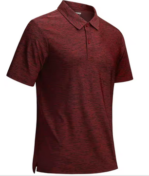 Heren Sport Polo Shirt – Sneldrogend & Ademend, Lichtgewicht Stretch Golfshirt voor Zomer en Vrije Tijd