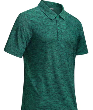 Heren Sport Polo Shirt – Sneldrogend & Ademend, Lichtgewicht Stretch Golfshirt voor Zomer en Vrije Tijd