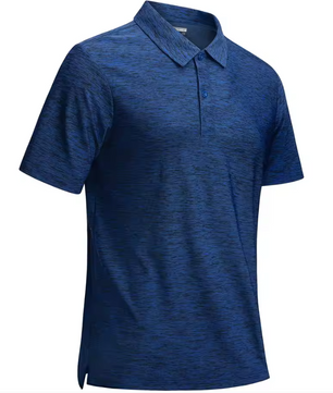 Heren Sport Polo Shirt – Sneldrogend & Ademend, Lichtgewicht Stretch Golfshirt voor Zomer en Vrije Tijd