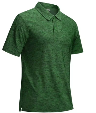 Heren Sport Polo Shirt – Sneldrogend & Ademend, Lichtgewicht Stretch Golfshirt voor Zomer en Vrije Tijd