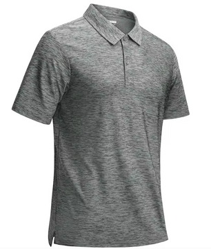 Heren Sport Polo Shirt – Sneldrogend & Ademend, Lichtgewicht Stretch Golfshirt voor Zomer en Vrije Tijd