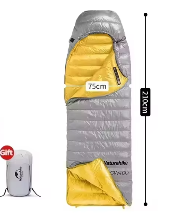 Ultralichte Donzen Slaapzak – Warme Winter Slaapzak voor Camping, Hiking en Reizen
