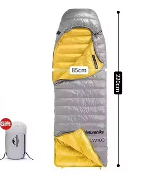 Ultralichte Donzen Slaapzak – Warme Winter Slaapzak voor Camping, Hiking en Reizen