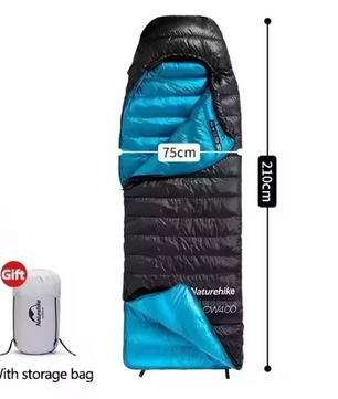 Ultralichte Donzen Slaapzak – Warme Winter Slaapzak voor Camping, Hiking en Reizen