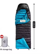 Ultralichte Donzen Slaapzak – Warme Winter Slaapzak voor Camping, Hiking en Reizen