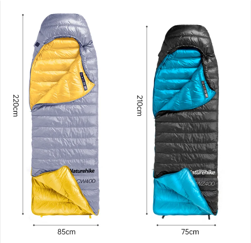 Ultralichte Donzen Slaapzak – Warme Winter Slaapzak voor Camping, Hiking en Reizen