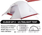 Ultralichte 3-Persoons Tent – Waterdichte Camping Tent met Grondzeil voor Hiking en Outdoor