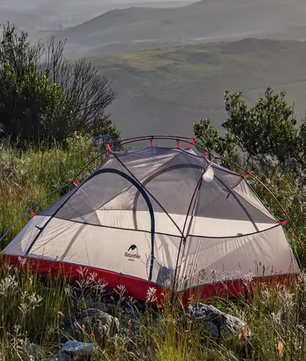 Ultralichte 2-Persoons Tent – 4 Seizoenen Waterdichte Camping Tent met Aluminium Frame