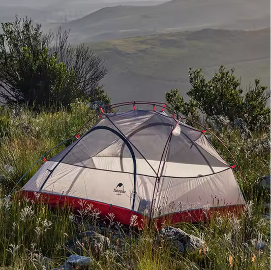 Ultralichte 2-Persoons Tent – 4 Seizoenen Waterdichte Camping Tent met Aluminium Frame