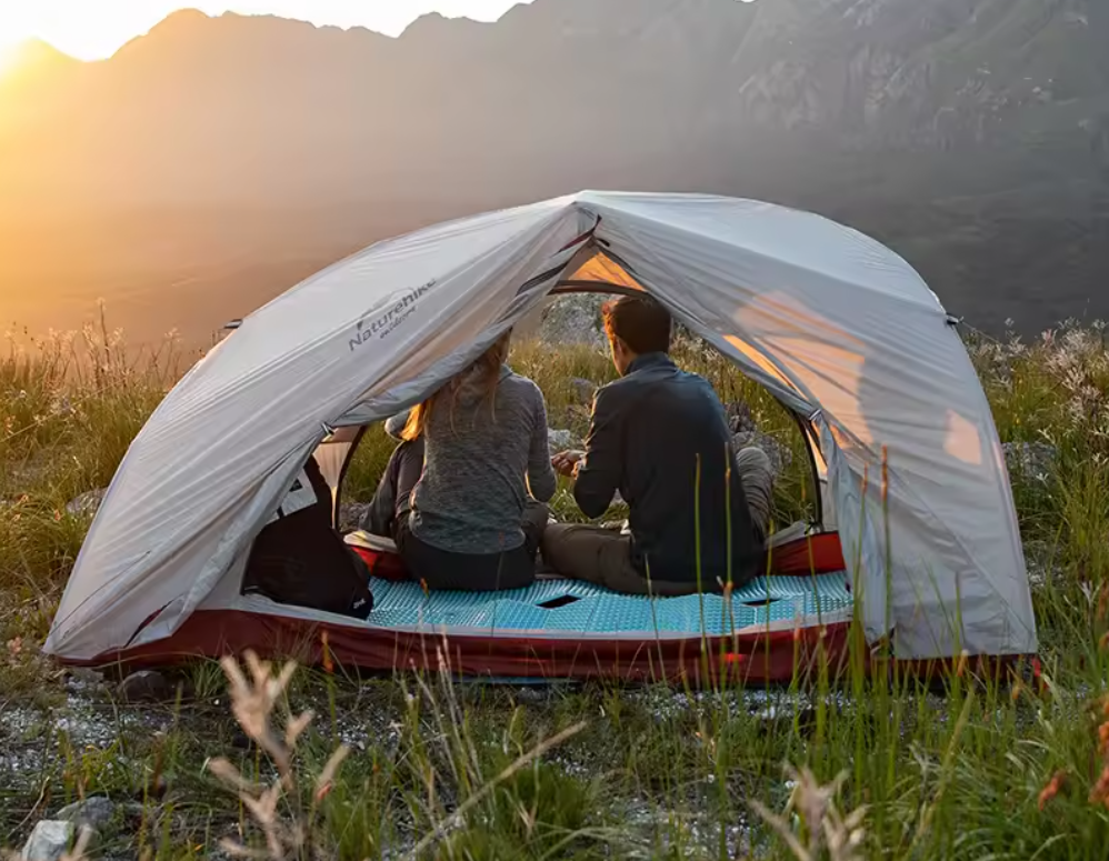 Ultralichte 2-Persoons Tent – 4 Seizoenen Waterdichte Camping Tent met Aluminium Frame
