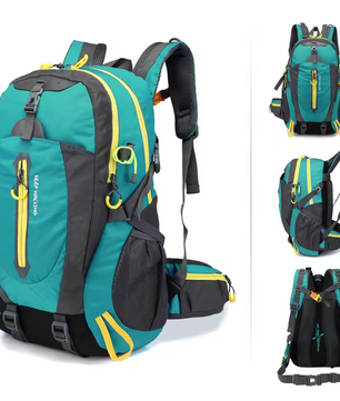 40L Outdoor Rugzak – Waterafstotende Backpack met Laptopvak voor Hiking, Reizen en Camping