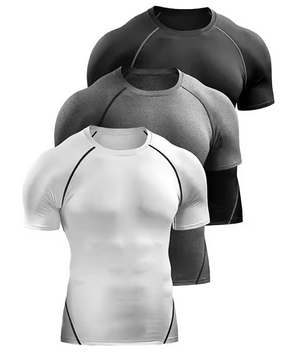 Sport T-shirt Heren – Sneldrogend en Ademend Fitness Shirt