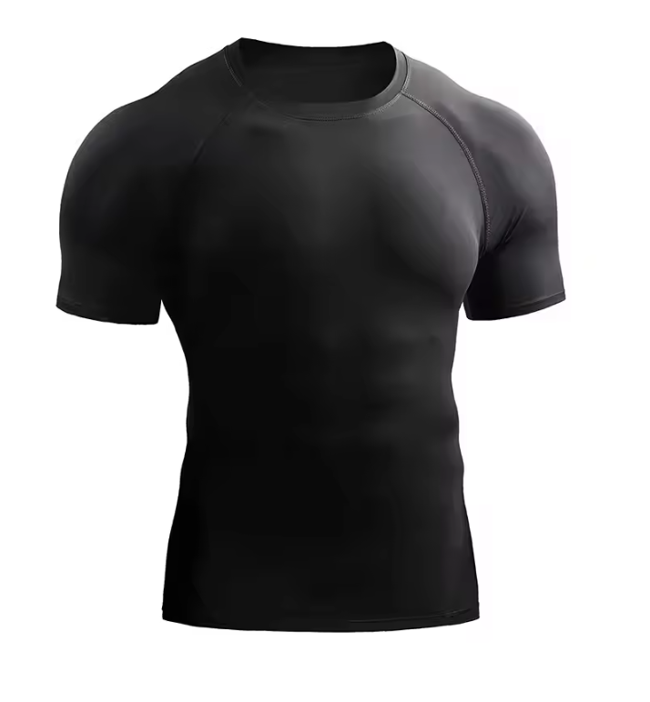 Sport T-shirt Heren – Sneldrogend en Ademend Fitness Shirt