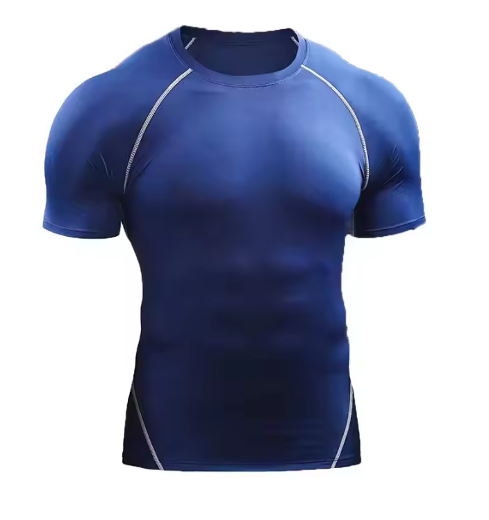Sport T-shirt Heren – Sneldrogend en Ademend Fitness Shirt