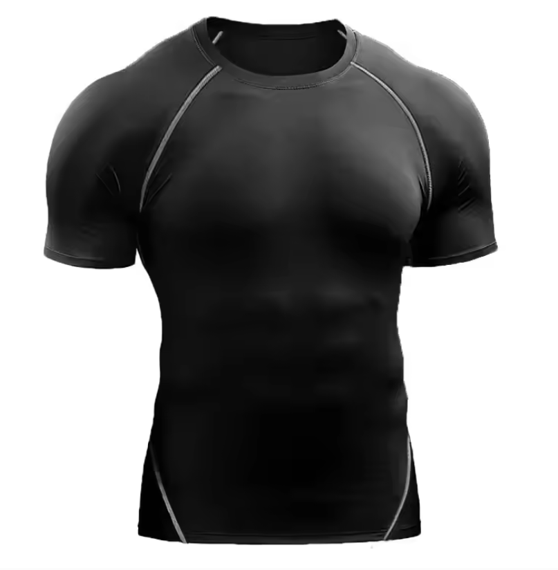 Sport T-shirt Heren – Sneldrogend en Ademend Fitness Shirt