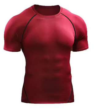 Sport T-shirt Heren – Sneldrogend en Ademend Fitness Shirt