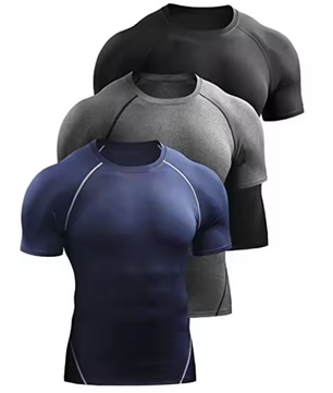 Sport T-shirt Heren – Sneldrogend en Ademend Fitness Shirt