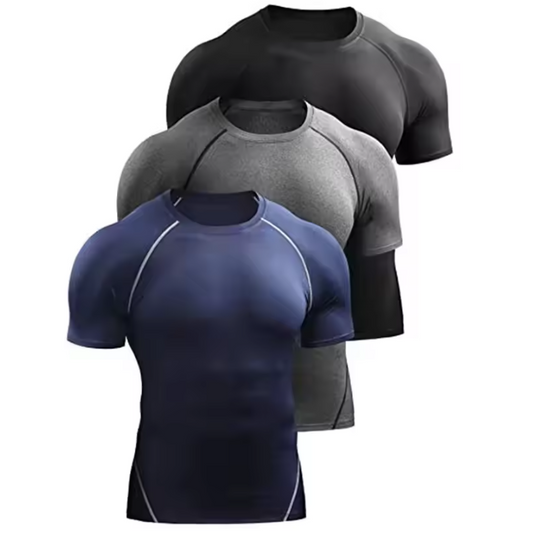 Sport T-shirt Heren – Sneldrogend en Ademend Fitness Shirt