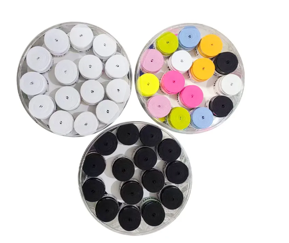 Set van 30 Overgrips – Antislip Tennis & Padel Racket Grip Tape