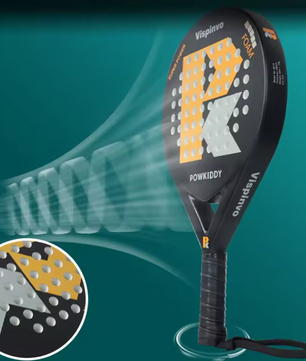 Ultralicht Carbon Padel Racket – Elastisch en Duurzaam Ontwerp
