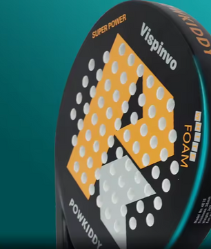 Ultralicht Carbon Padel Racket – Elastisch en Duurzaam Ontwerp