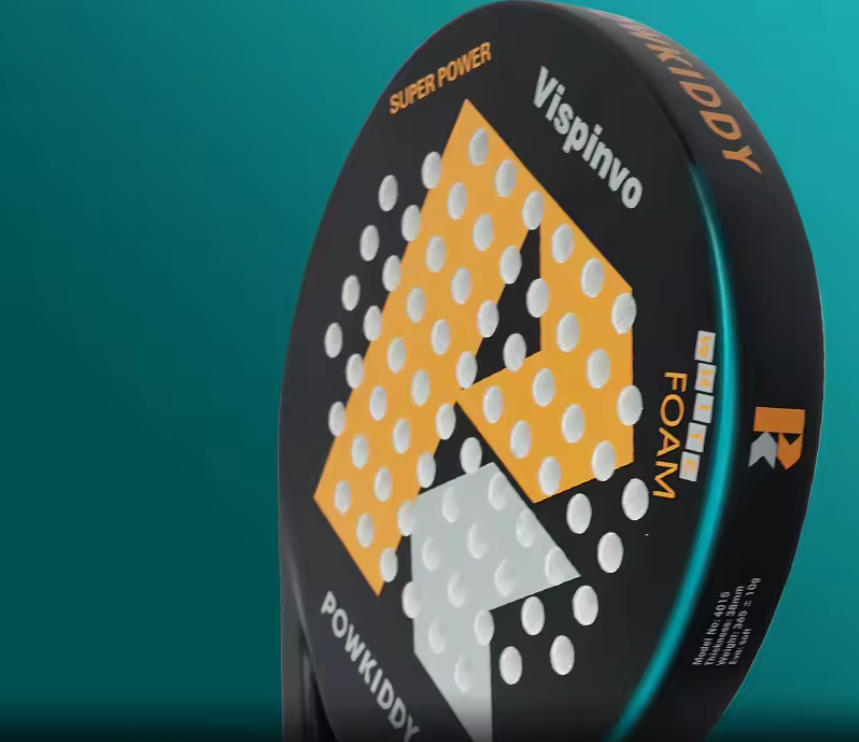 Ultralicht Carbon Padel Racket – Elastisch en Duurzaam Ontwerp