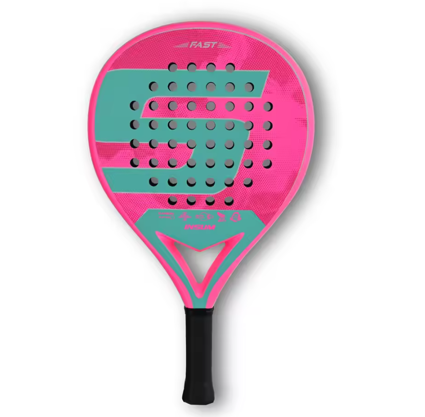Padel Racket Carbon Fiber – EVA Memory Foam Core Lichtgewicht en Krachtig