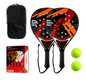 Padel Racket voor Beginners en Gevorderden – Duurzaam en Lichtgewicht met Anti-Vibratie Grip