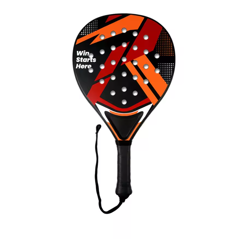 Padel Racket voor Beginners en Gevorderden – Duurzaam en Lichtgewicht met Anti-Vibratie Grip