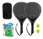 Padel Racket voor Beginners en Gevorderden – Duurzaam en Lichtgewicht met Anti-Vibratie Grip