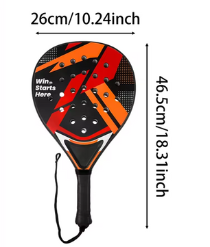 Padel Tennis Racket – Lichtgewicht Beginners Racket met Antislip Grip