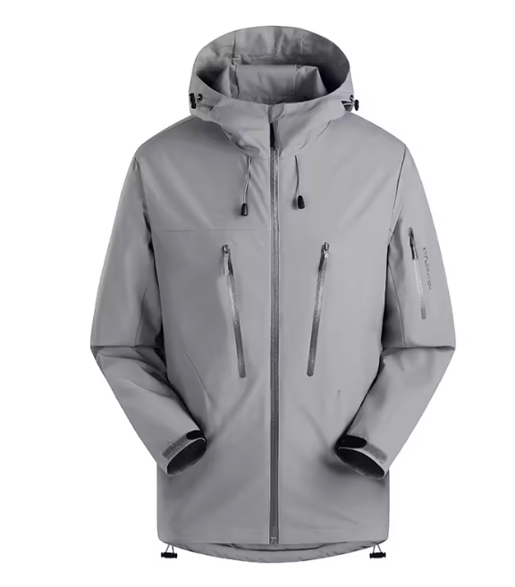 Unisex Outdoor Regenjas – Waterafstotend, Winddicht en Lichtgewicht, Hiking en Camping
