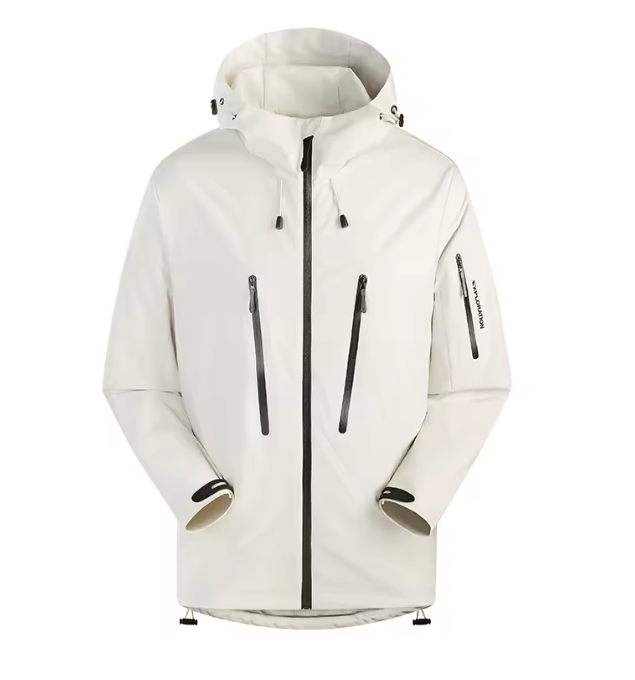 Unisex Outdoor Regenjas – Waterafstotend, Winddicht en Lichtgewicht, Hiking en Camping