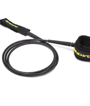 Surf Leash 7 mm – Surfboard Enkelband met Rechte Kabel voor Veilig Surfen
