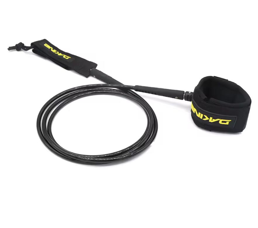 Surf Leash 7 mm – Surfboard Enkelband met Rechte Kabel voor Veilig Surfen