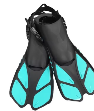 Snorkel Vinnen Verstelbaar – Open Hiel Duikvinnen met Gespen voor Comfort en Controle