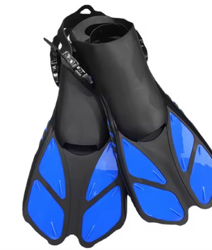 Snorkel Vinnen Verstelbaar – Open Hiel Duikvinnen met Gespen voor Comfort en Controle