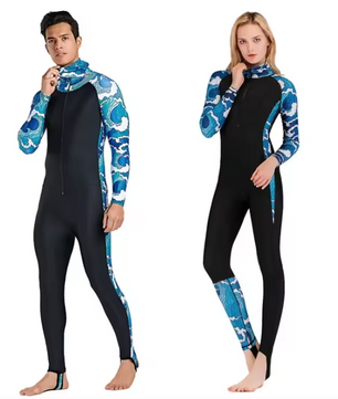 Full Body Rash Guard Wetsuit Unisex – Lycra Duikpak met Capuchon UV Bescherming