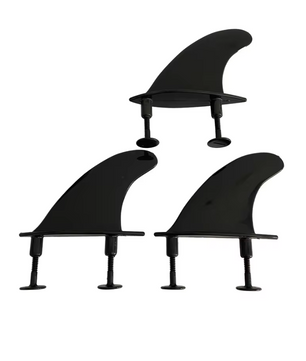 Surfboard Fin 11,7 cm – Soft Top Surfvin met Schroeven voor Stabiliteit en Controle
