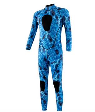 3 mm Neopreen Wetsuit – Full Body Duikpak Camouflage Warm en Flexibel