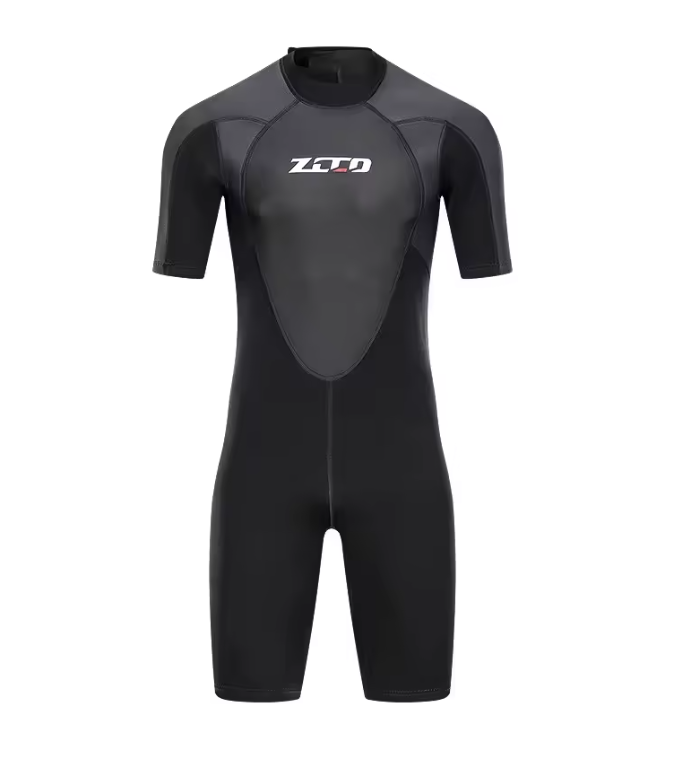 Heren Shorty Wetsuit 3 mm – Neopreen Duikpak met Rits, Flexibel en Isolerend