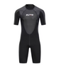 Heren Shorty Wetsuit 3 mm – Neopreen Duikpak met Rits, Flexibel en Isolerend