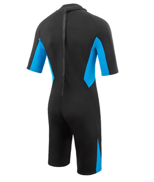 Heren Shorty Wetsuit 3 mm – Neopreen Zwempak met Rits, Flexibel en Comfortabel