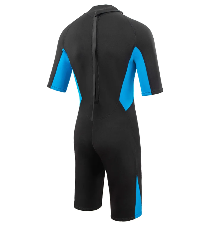 Heren Shorty Wetsuit 3 mm – Neopreen Zwempak met Rits, Flexibel en Comfortabel