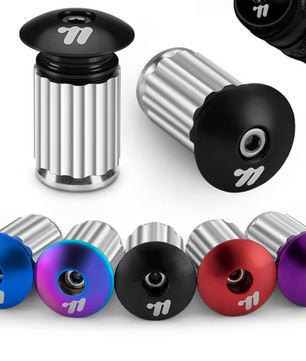 Aluminium Fiets Stuur Einddoppen – Duurzame Handlebar End Plugs met Expansie Systeem