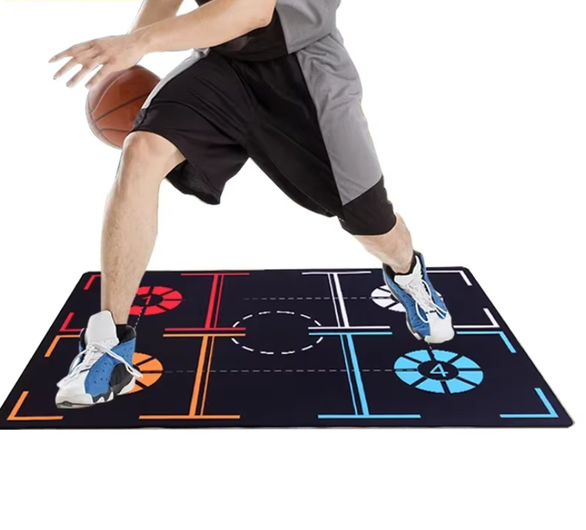 Basketbal Trainingsmat – Anti-Slip en Geluidsdempend voor Indoor Dribbeltraining