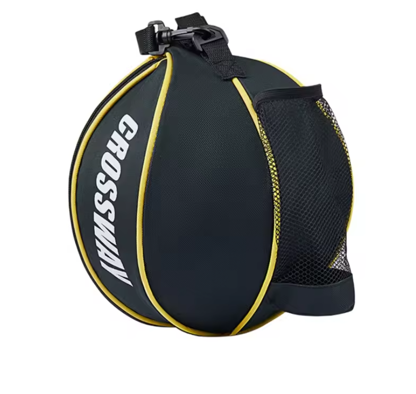 Basketbal Tas met Schouderband – Sporttas met Mesh Vakken voor Ballen