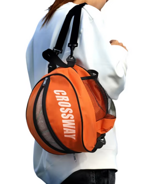 Basketbal Tas met Schouderband – Sporttas met Mesh Vakken voor Ballen