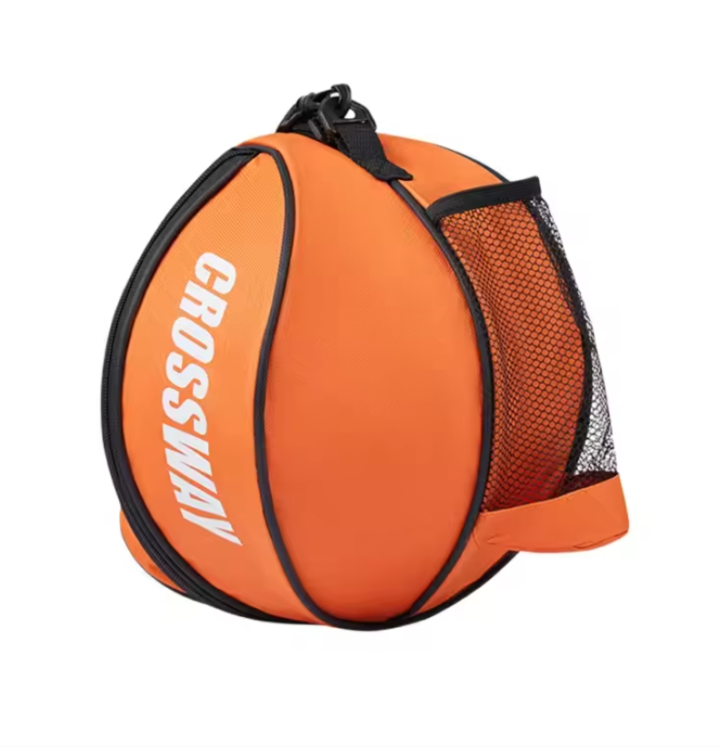 Basketbal Tas met Schouderband – Sporttas met Mesh Vakken voor Ballen